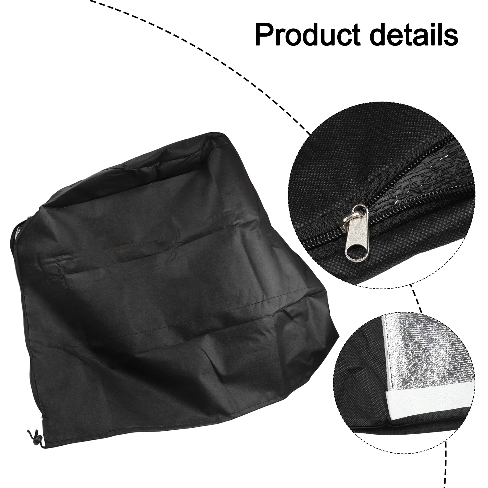Winter plant pot thermal cover made from PP material to shield plants from frost and provide insulation in cold weather