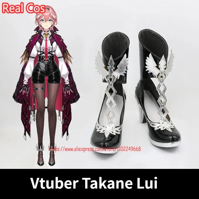 

RealCos Vtuber Takane Lui Обувь для косплея Сапоги Хэллоуин Косплей Костюм Аксессуар