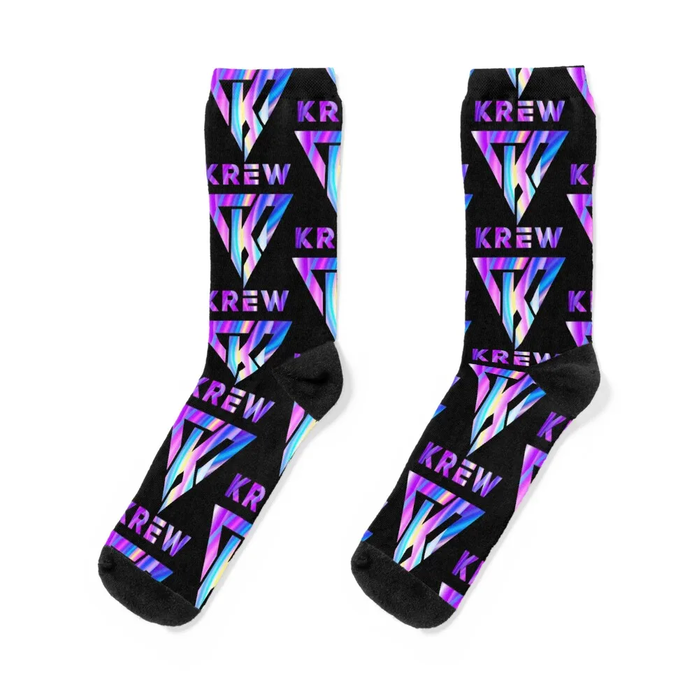 

Funneh And The Krew T-ShirtKrew Logo Fresh Socks fashionable halloween sports stockings tennis Socks Woman Men's