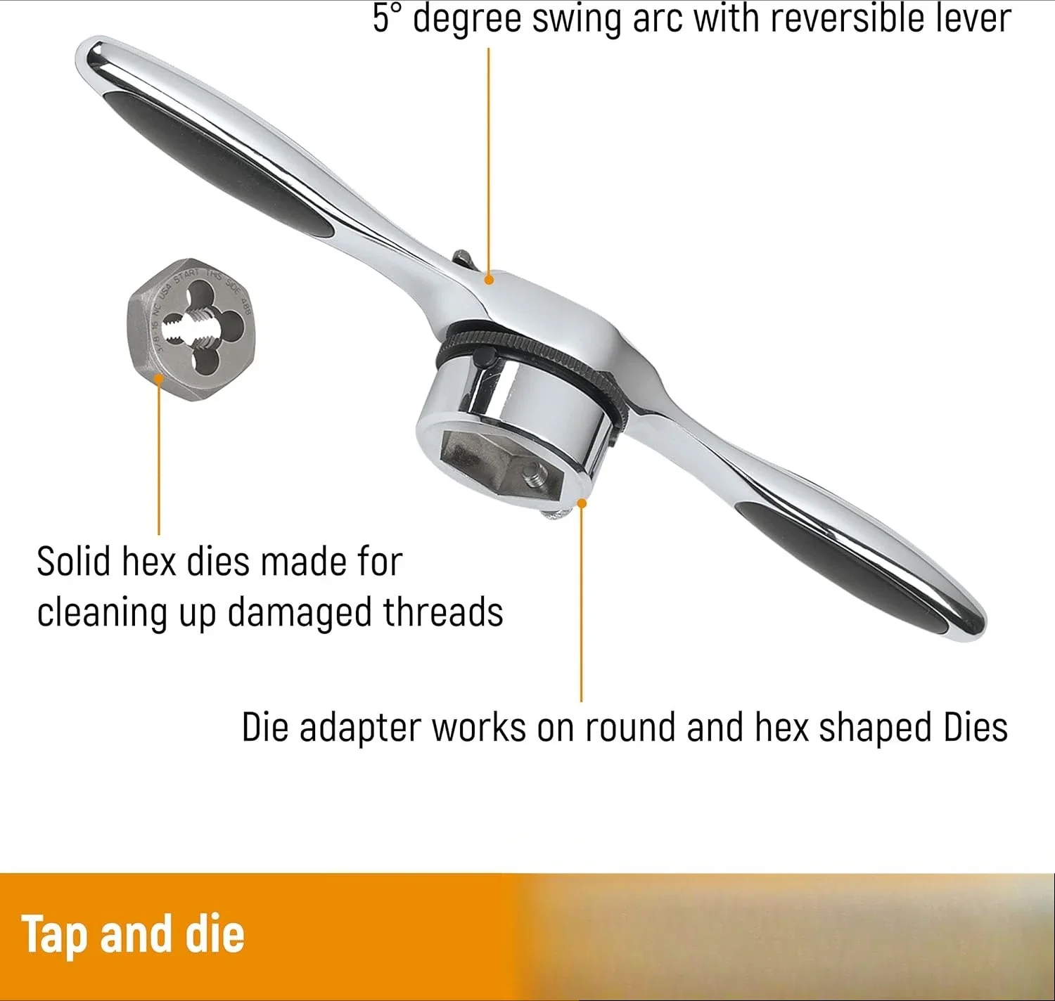 [عرض لفترة محدودة، تصفية! ]مجموعة صنبور ويموت متري مكونة من 77 قطعة SAE / 3887