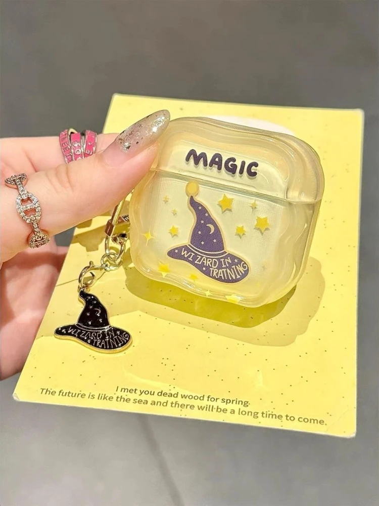 Harry Potter périphérique magique chapeau casque étui Airpods4/Airpods pro2 Apple casque étui de protection 3ème et 2ème générations