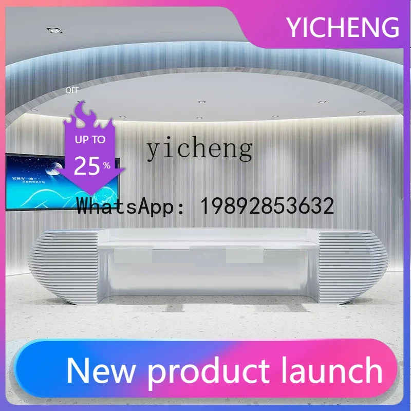 

X4 Reception Desk Fashion Atmosphere Desk Hotel Beauty Salon Bar checkout page home decoration accessories