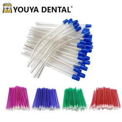 100Pcs Disposable Saliva Ejector Dental Low Volume Suction Tips Aspirator Tube Spray Nozzles Oral Care Consumables Tool