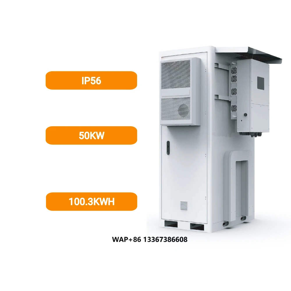50kw Solar Power System Complete Set with Battery 100kwh Outdoor Solution 50kw Solar Power Energy System for Commercial Use