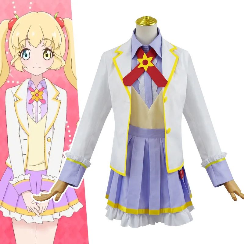 

Anime Hoshimiya Ichigo Cosplay Costume Idol Outfits Woman Halloween Cosplay Hoshimiya Ichigo Clothing