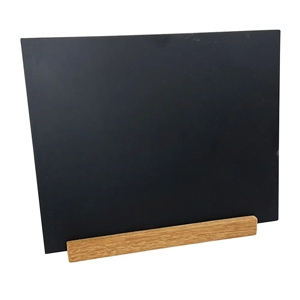 

Многоразовая деревянная настольная доска-меню для баров, кафе, ресторанов, портативная демонстрационная доска, декор в деревенском стиле