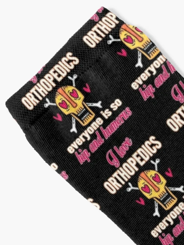 Orthopedics. i love orthopedics, hip and humerus, orthopedics forever Socks Cute Socks Cartoon Socks