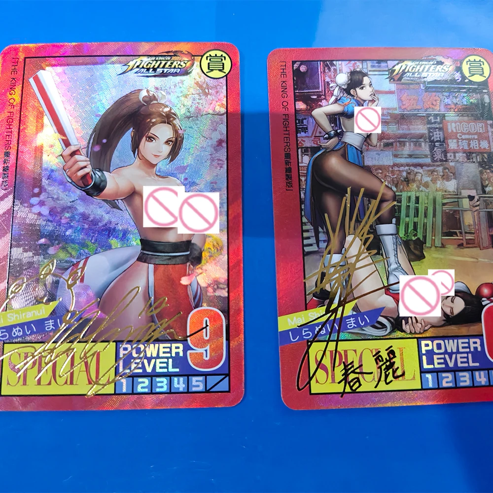 Anime Collection Card Hyuga Hinata Sexy Girl Nude Card abbronzante Signature Card colore rifrattore Flash grandi regali di bellezza Chested