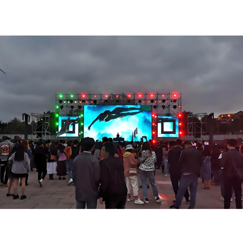 Waterproofing For Custom LED Display ProductsProfessional Customized Outdoor Concert Rental Screen Video Wall Panel P2.97 LED Di