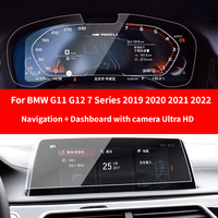 For BMW G11 G12 7 Series 2019-2022 Tempered Glass Car GPS LCD Media Display Touch Center Screen Anti-Scratch Protective Film