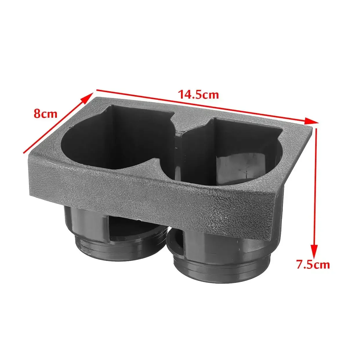 Grey/Black Car Center Console Cup Holder Plastic Cup Drink Holder Stand For Nissan Patrol Early GU Y61 Cup Holder 68430VB100