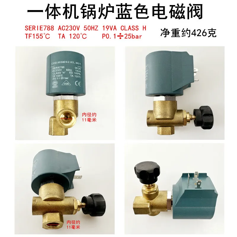 Integrated steam boiler iron solenoid valve assembly 220V50HZ industrial energy-saving electric heating generator solenoid valve