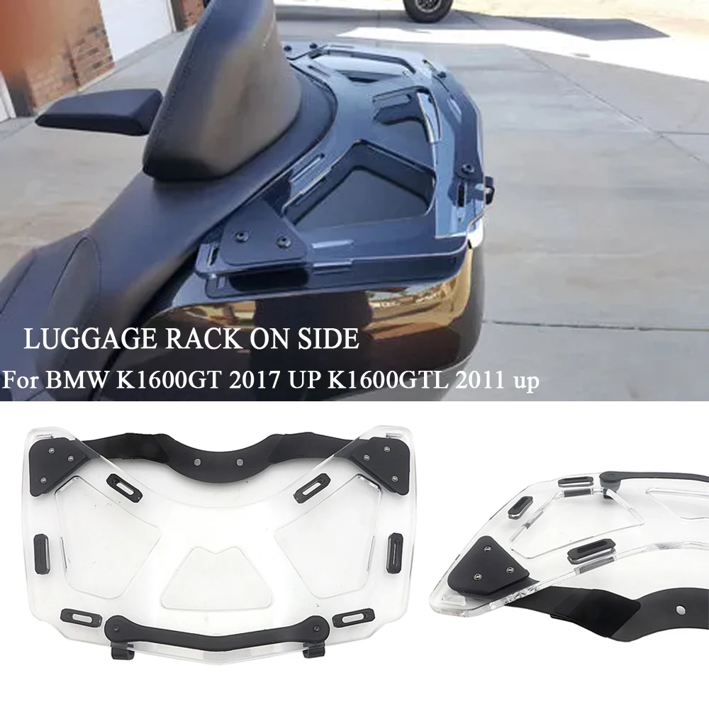 

New Motorcycle Accessory Luggage Rack On Top Case Cover Transparent Luggage Rack For BMW K1600 GTL K1600GT 2011- 2021