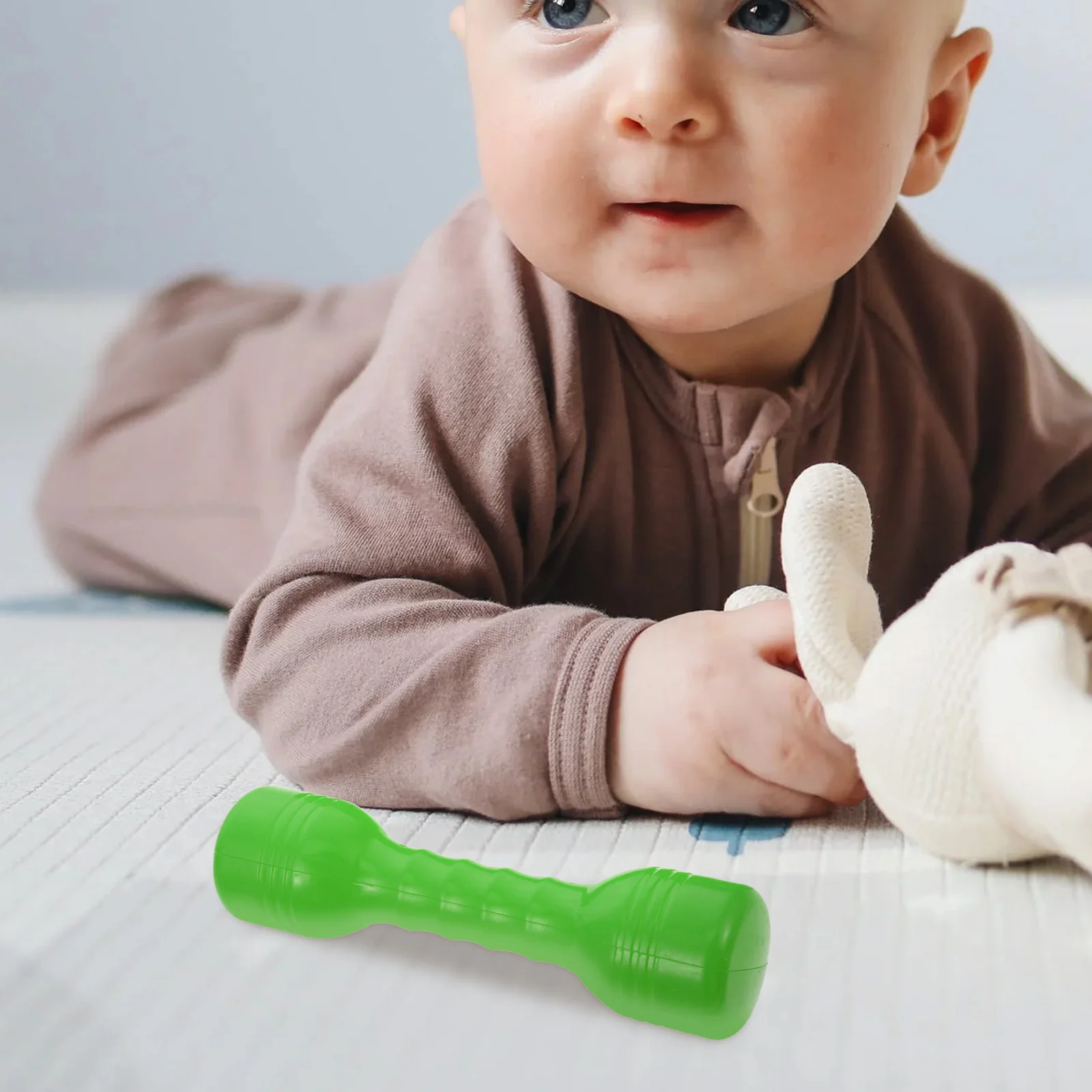 4 pçs haltere de áudio adorável crianças brinquedos esportivos criativos ferramentas da criança crianças desempenho dança vocalizar pequeno