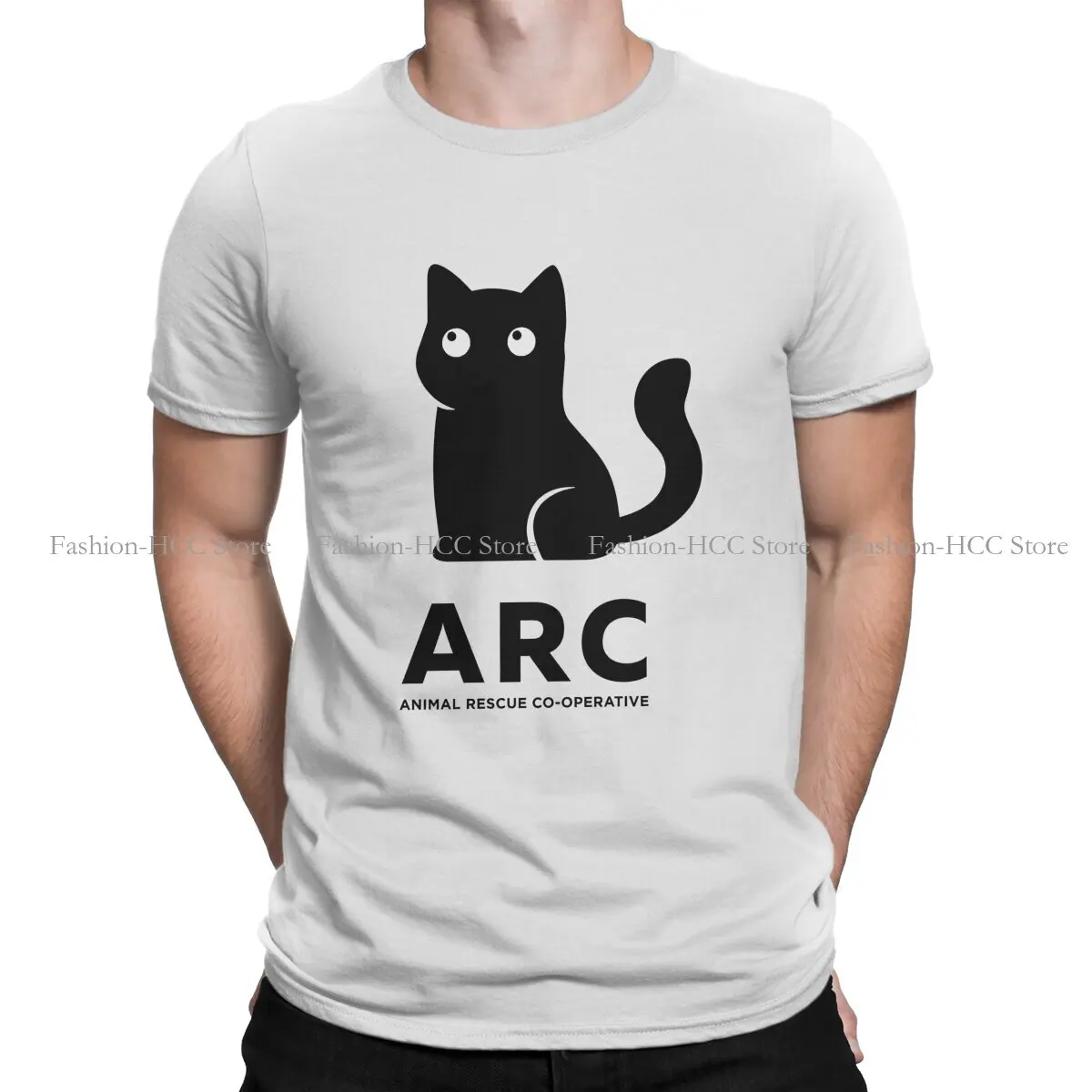 Black Cats Polyester TShirt for Men Gear Pillows Basic Summer Sweatshirts T Shirt Novelty