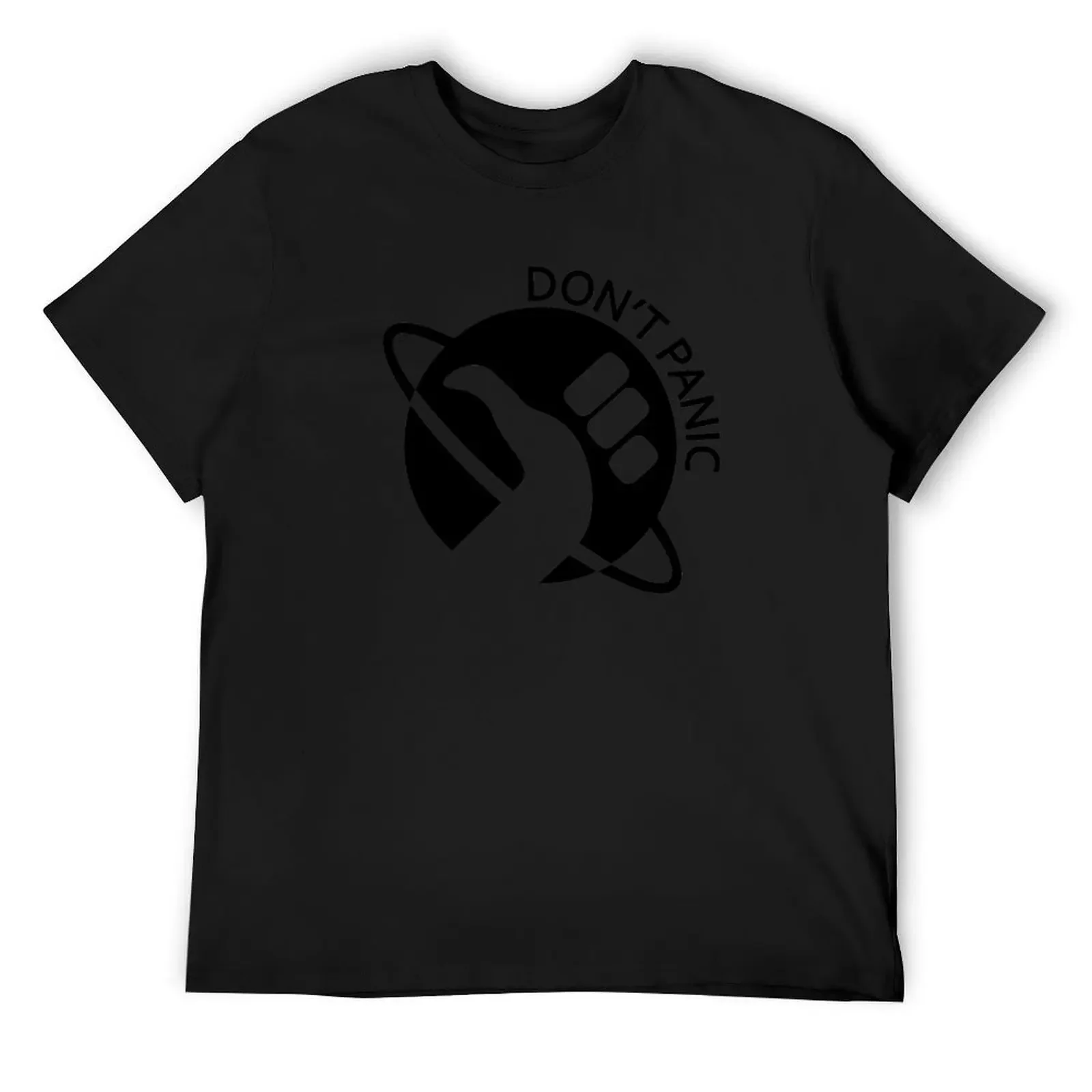 

Don't Panic T-Shirt quick-drying korean fashion Blouse clothes for men