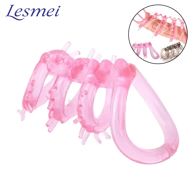 Silikon Penisvergrößerung Kondome Wiederverwendbare Penis Sleeve Extender Dildo Enhancer Anal Sex Spielzeug Für Männer Kein Vibrator Für Frauen