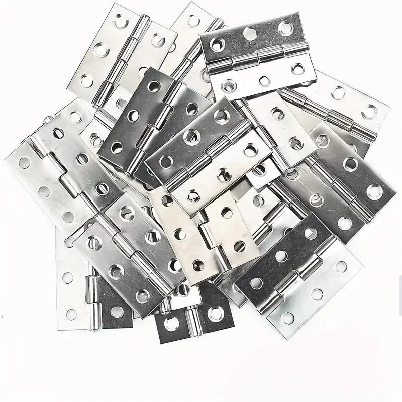4/8pcs/set Stainless Steel Folding Hinge 2 Inch Door And Window Hinge Is Assigned Screws Home Furniture Hardware Door Hinge