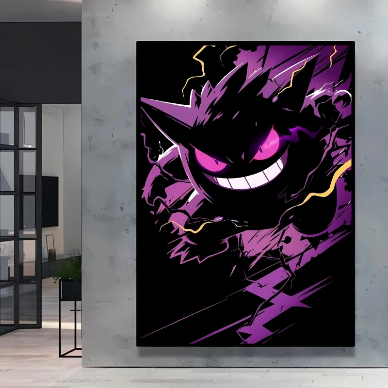 pintura-decorativa-pokemon-lovely-pikachu-impressao-de-alta-qualidade-cores-vivas-adiciona-um-charme-unico-a-sua-sala-de-estar-e-quarto