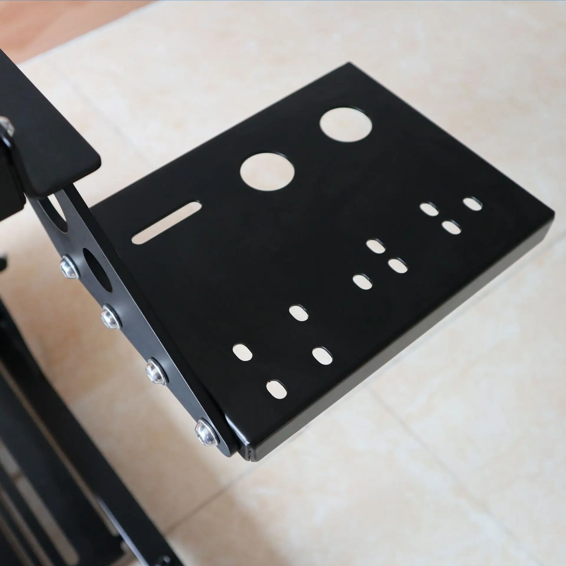 

Racing Simulator Bracket panel for hand rows or hand brakes Triangle Fixed Plate Bracket Accessories