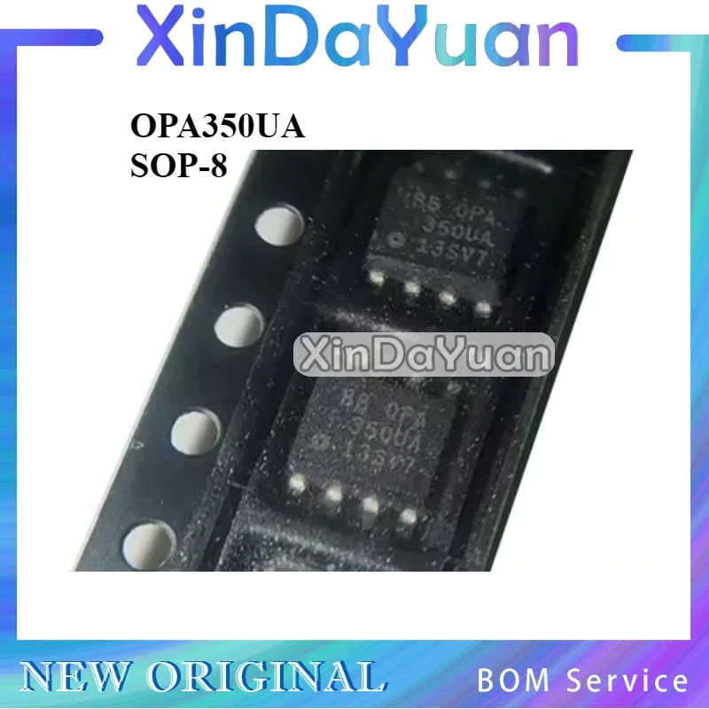 

5 pcs OPA350UA 350UA SOP-8 Precision Operational Amplifier