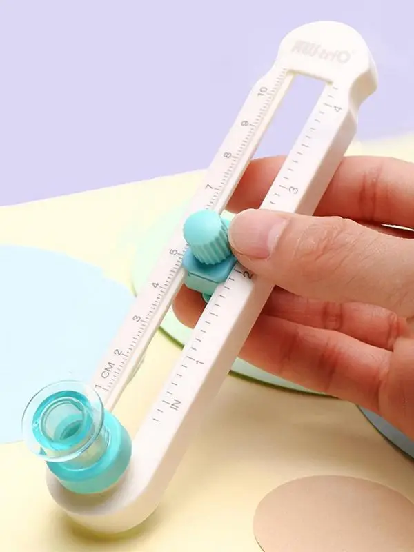 Round Cutter Adjustable Round Cutter Multifunctional Craft Cutting Tools for Perfect Circular Paper Cuts For Home Study Offices