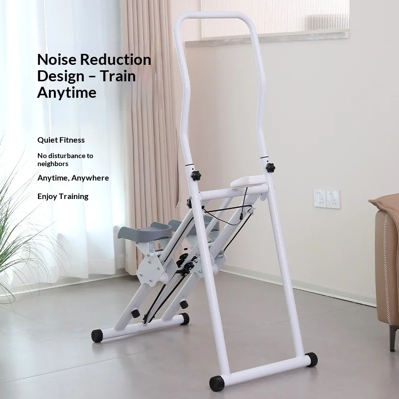 

2026 New Home Foldable Stepper Indoor Stair Climber Stair Exercise Hill Climbing Machine Fitness Equipment Model HCM04 128cm Wi