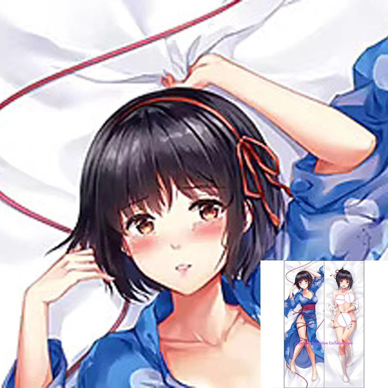 

Dakimakura Anime Miyamizu Mitsuha 2 Side Printed Hugging Body Pillowcase Cushion Bedding Decor Pillow Cover