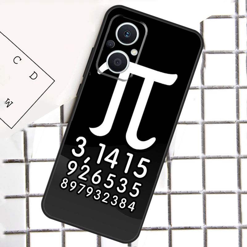 Math Formula Pi Cover For OPPO Reno 7 6 4 5 8 Lite 8T 4Z 5Z 10 Pro OPPO Find X5 Lite X3 X2 Neo X6 Pro Case