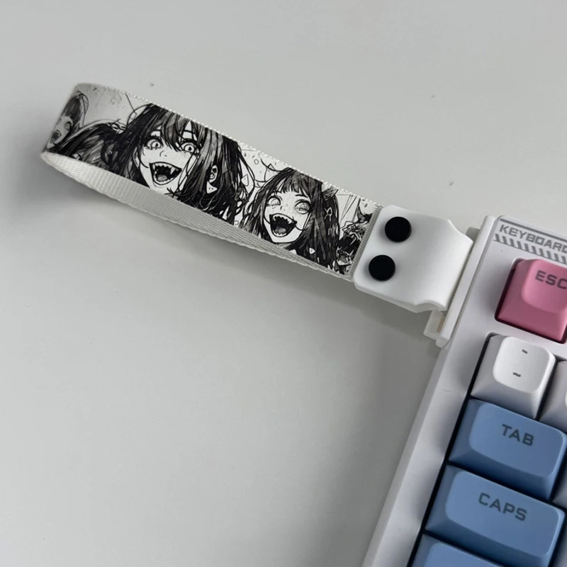 Fashion Keyboard Ribbon Mechanical Keyboard Strap Universal Personalized Anime Keyboard Ribbon Keyboard Decor Accessories
