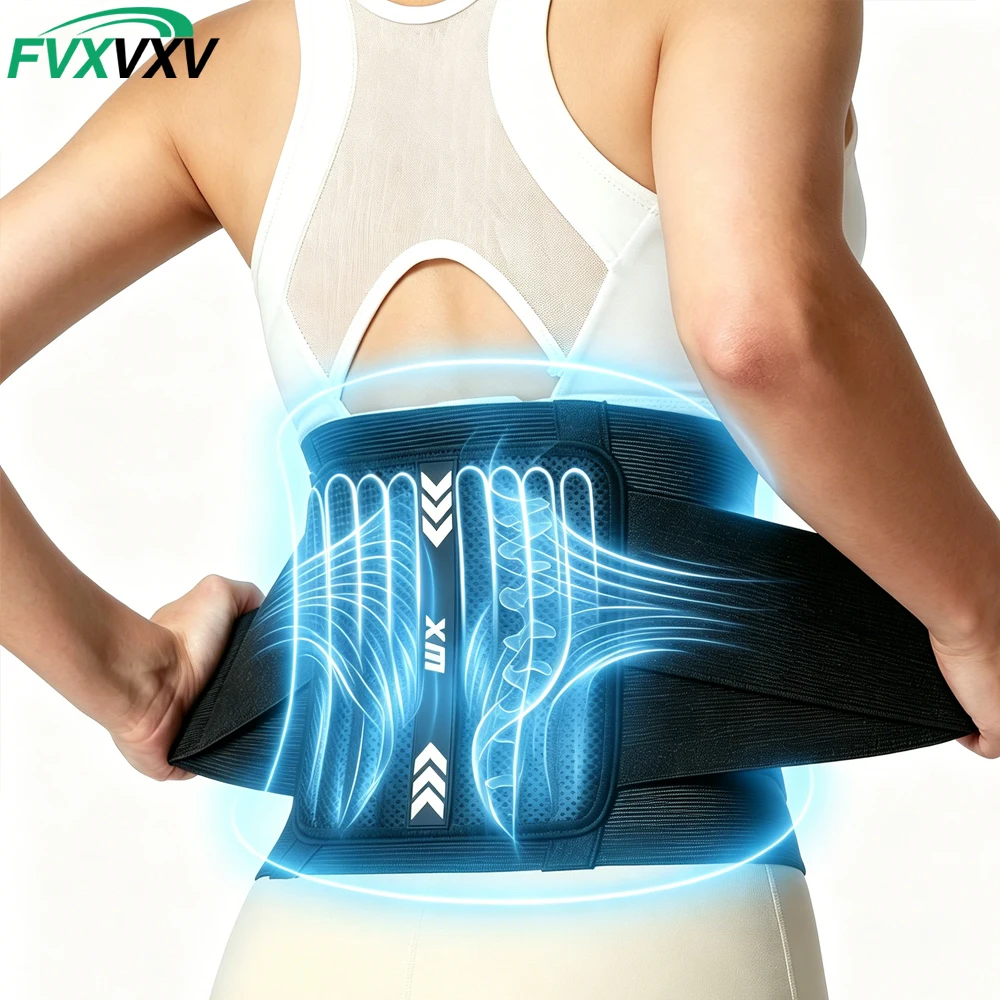 1PCS Back Brace for Women Men, 8 Stays Support Brace, Wear for Under Clothes, for Lower Back Pain Relief, Sciatica, Posture,