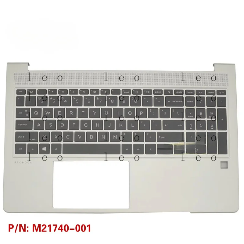 

CC M21740-001 Silver New For Probook 450 G8 455 G8 Palmrest KB Bezel Upper Cover