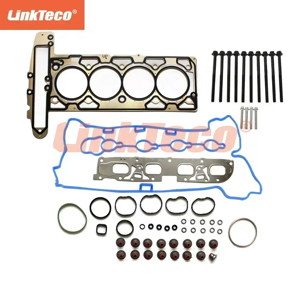 Timing Chain Kit VCT Selenoid Actuator Oil Water Pump Head Gasket set For GM Ecotec Terrain Chevrolet Buick 2.2L 2.4L GAS 09-17