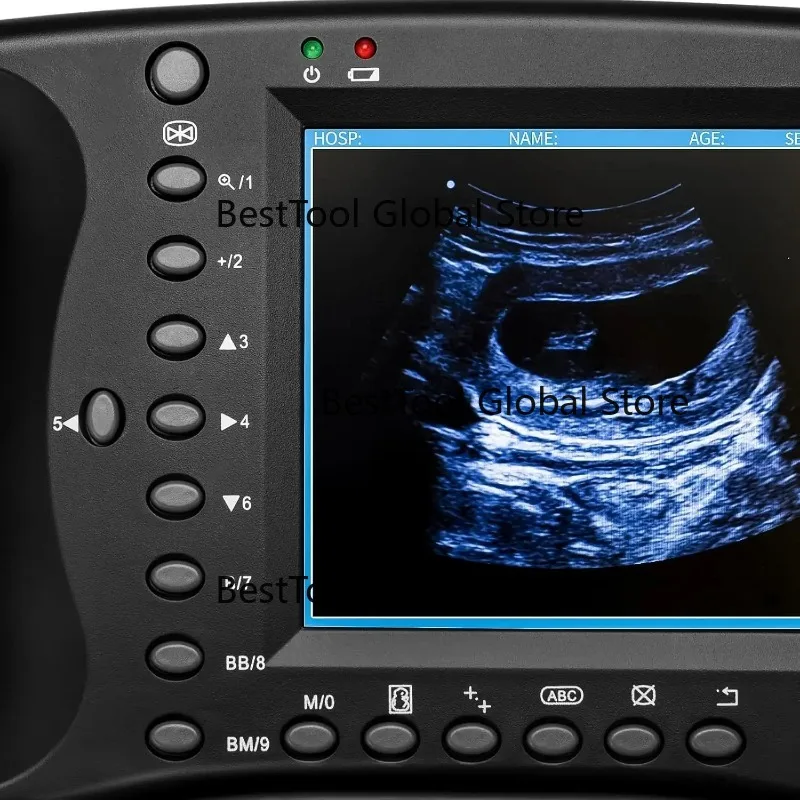 

3.5MHz Mechanical Probe Veterinary Ultrasound Scanner Handheld Portable for Pet Livestock Pregnancy Diagnosis