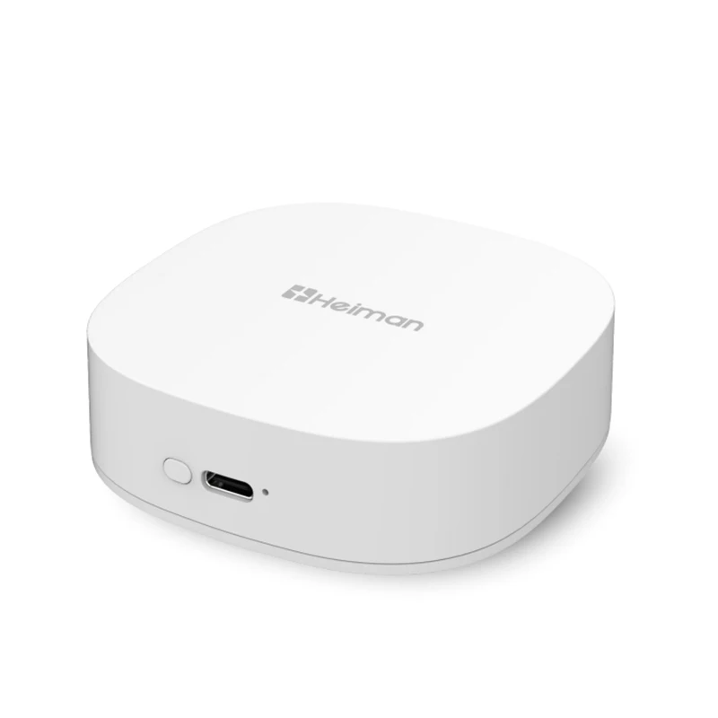 new Heiman Zigbee Fall Detection Sensor Tuya mmWave Radar 4D Point Cloud 60GHz No Wearable Privacy Protection for Elderly