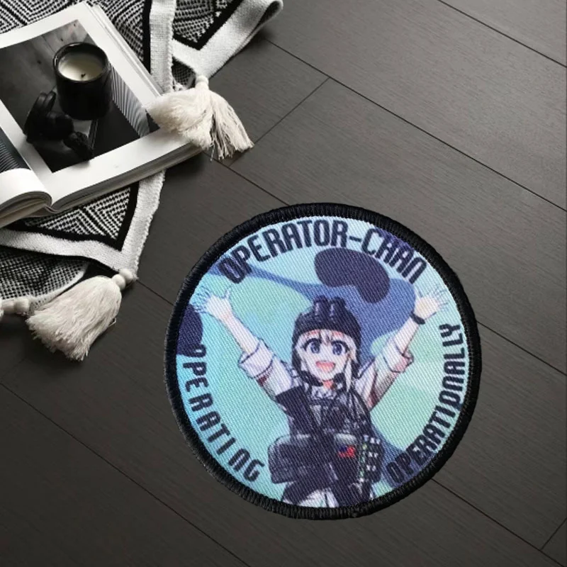 Girls' Frontline Operator Patch Tactical Morale Badge Print Hook and Loop Backpack Clothing Decorative Sticker Armband