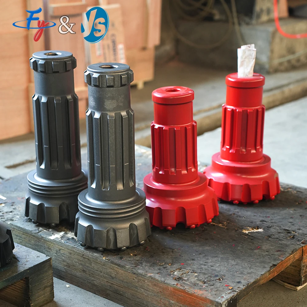 Молоточковая насадка DTH серии K3 105 мм DHD3.5/COP35 — высококачественный инструмент для бурения камней для горнодобывающих и водяных скважин