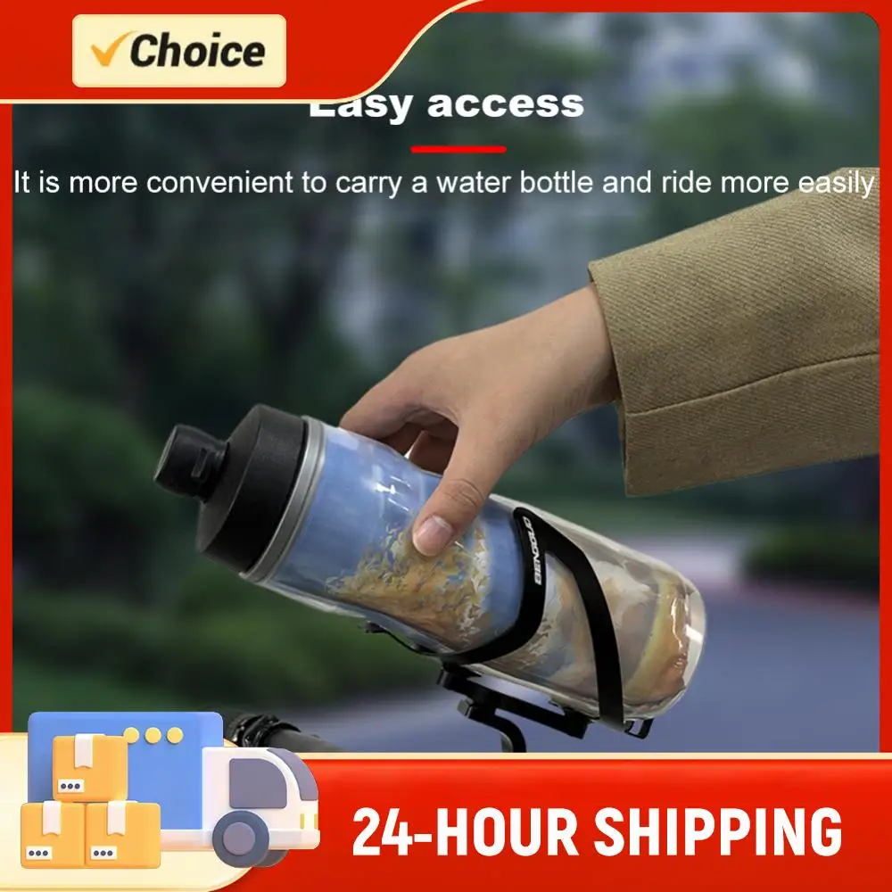 

Bicycle Bottle Cage Adapter Aluminum Alloy Bicycle Handlebar Bottle Cage Adapter Adjustable Angle for Outdoor Riding
