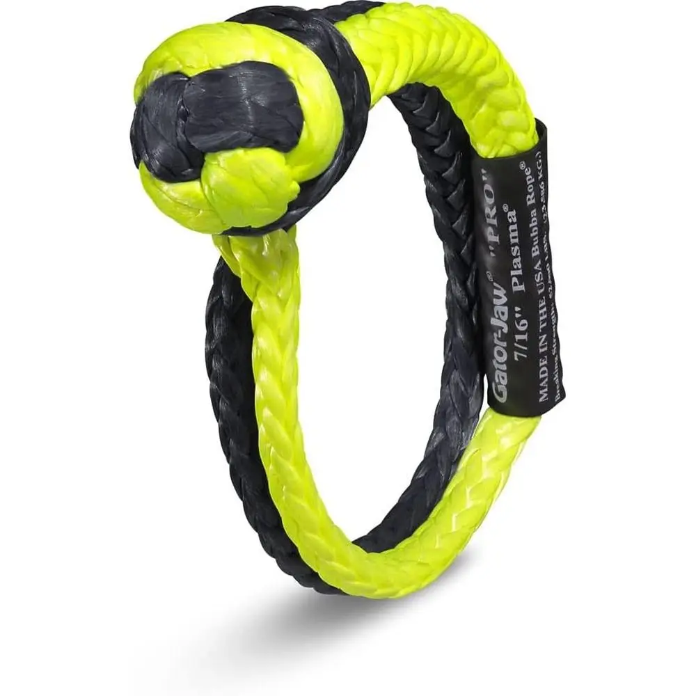 

Heavy-Duty 5/8 Synthetic Shackle Mega Gator Jaw Winch with 125,000 lb. Capacity, Ideal for Recovery and Towing Stuck Vehicles in