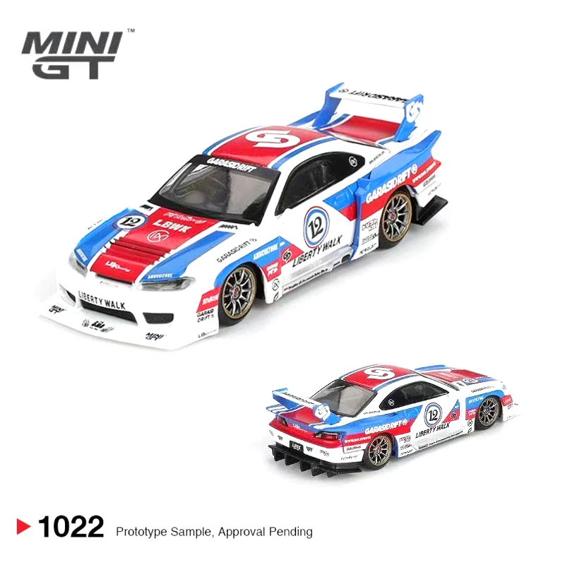 Minigt 1:64 McLaren 720S BMW M5 S15 Lamborghini modèle de voiture en alliage de Simulation