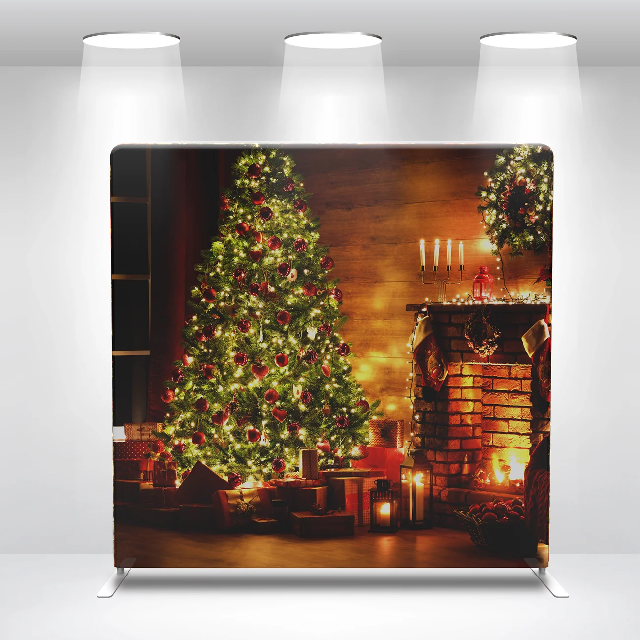 #8*8ft Custom Suitable All Events Straight Photo Booth  Pillow case  Birthday  Halloween Christmas  Party Backdrop