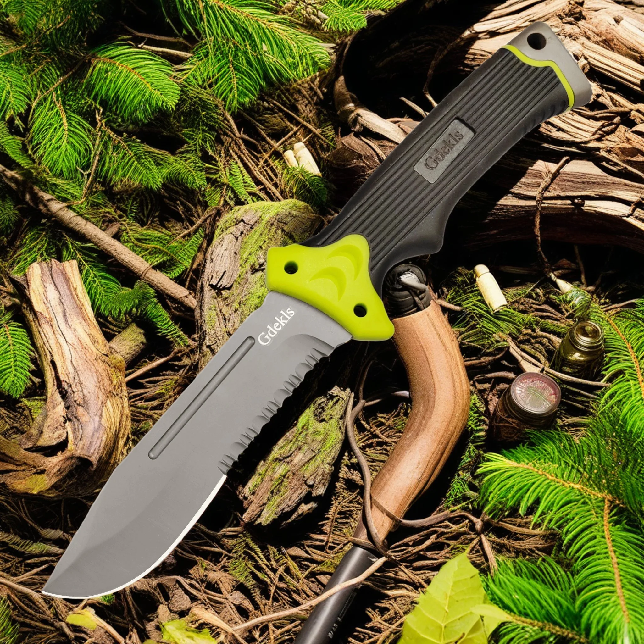 1pc Stainless Steel Outdoor Survival Knife Portable Camping Pocket Knife Military Tactical Knives