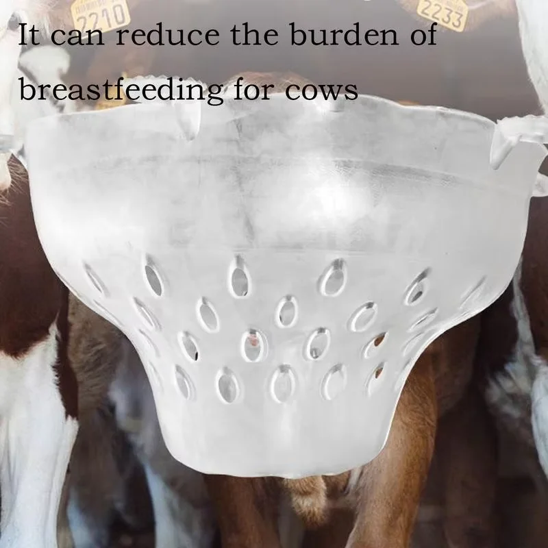 소 젖꼭지 커버, 송아지 이유기, 투명, 6개의 고리 구멍, 유방 쉘, 착유 중지, 가금류 번식 방지 도구