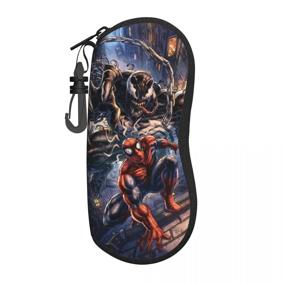 Custom Spider Man Venom Shell Eyeglasses Protector Cases Cool Sunglass Case Glasses Pouch