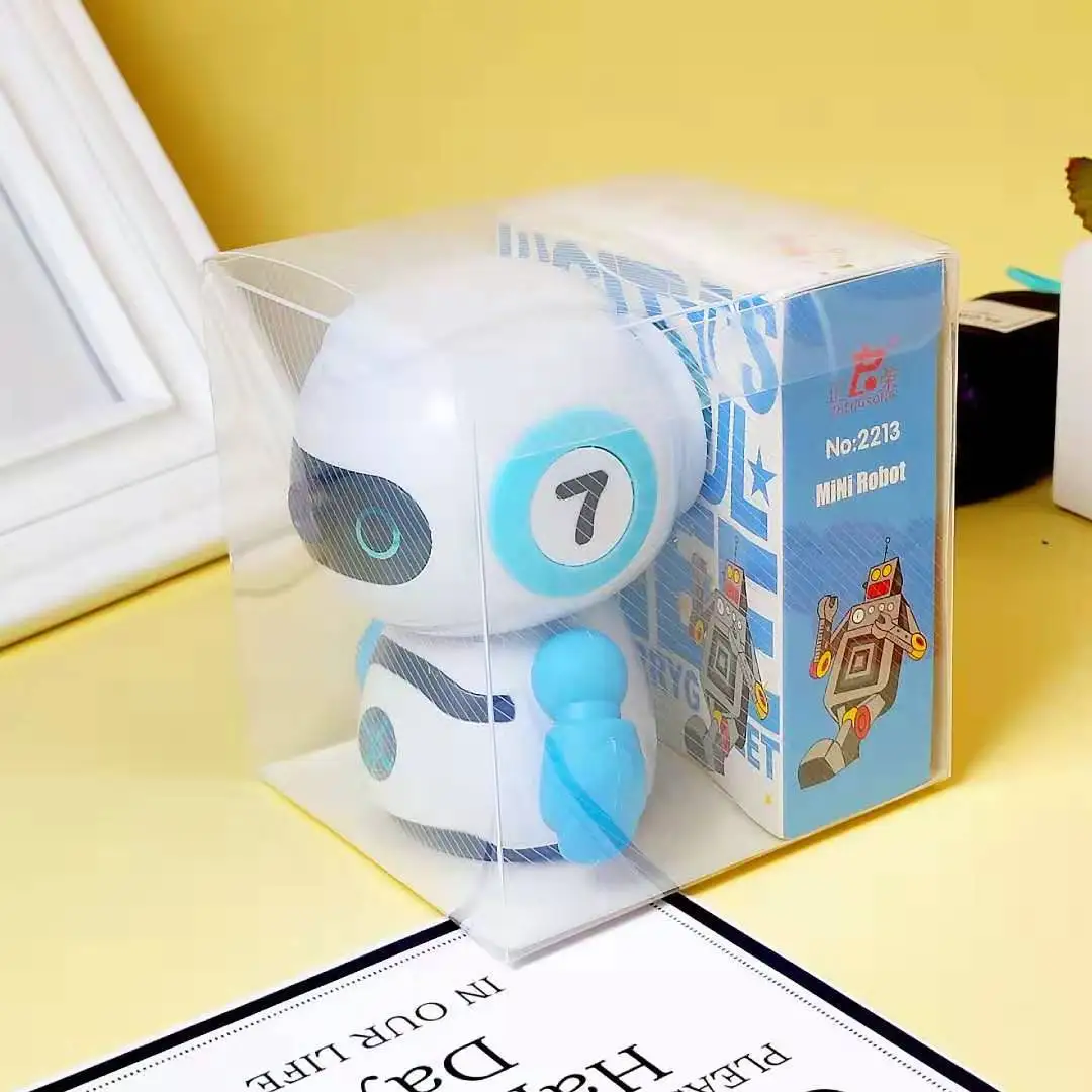 Cute Hand Held Manual Pencil Sharpener Portable Pencil Sharpener Robot Style Hand-Cranked Pencil Sharpener School Stationary