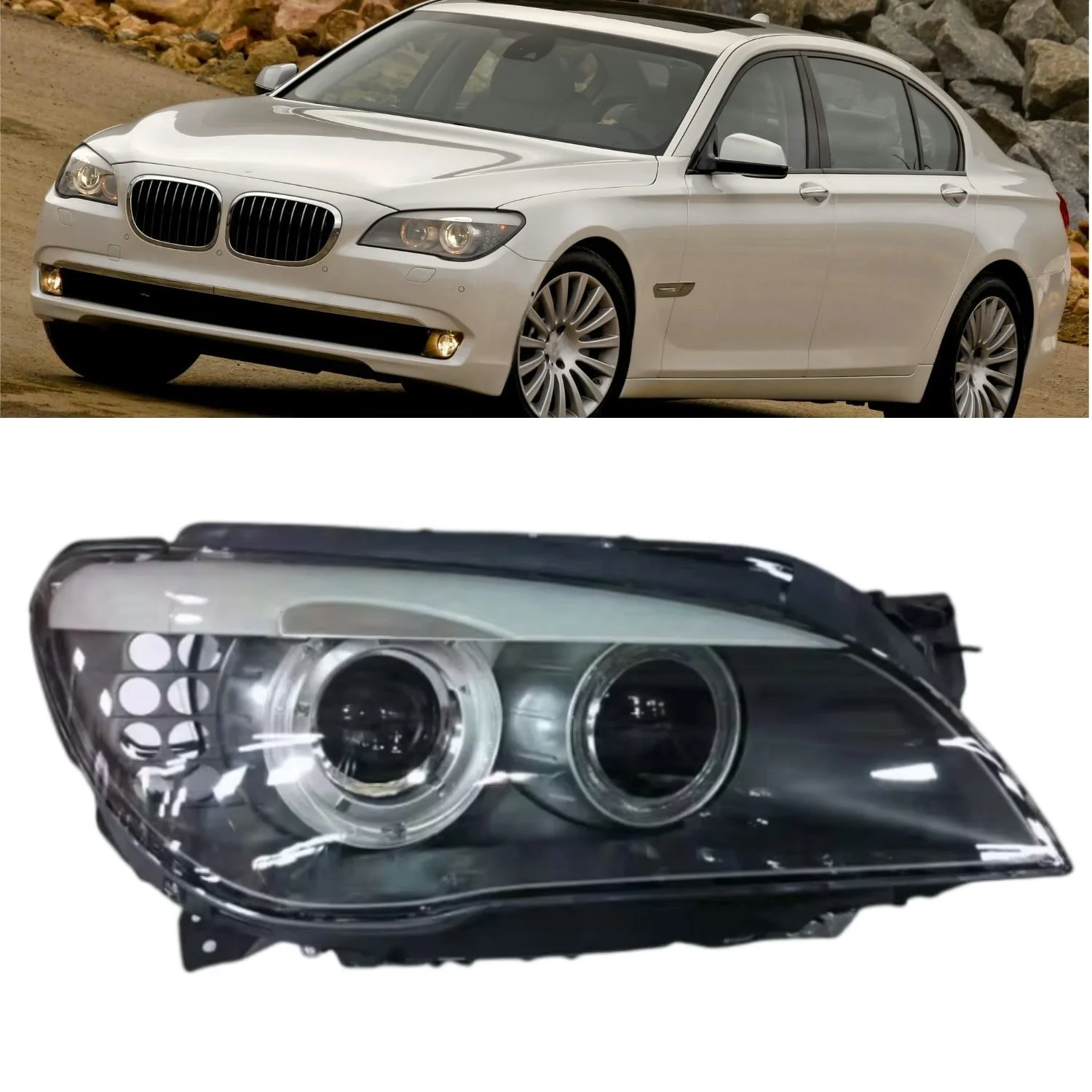 

Professional Manufacturer OEM 63117225229 63117225230 Headlight Assembly LED Headlights for 7 Series F02 F01 Original Lamps