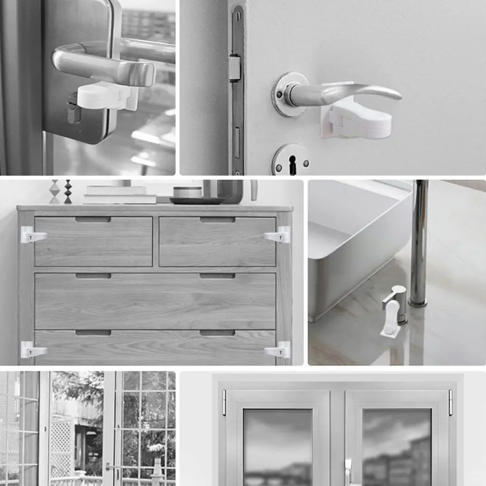 Child safety anti-open door lock Protection Device door handle lock Door Lever Lock