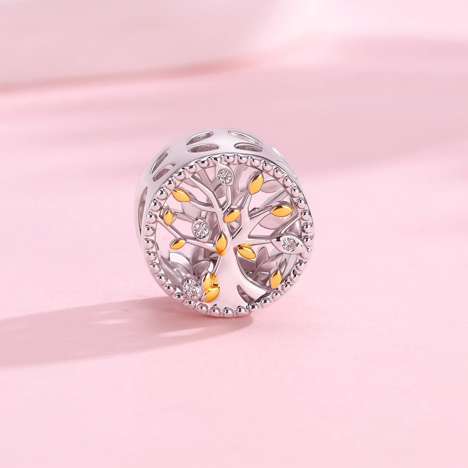 New 925 Sterling Silver Tree of Life Beads Original Charm For Women DIY Bracelet Making Sweet Gift For Her Collection