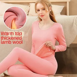 Plus Velvet Padded Round Neck T-shirt Women 2021 Winter New Warm Top Underwear Body Constant Temperature Bottoming Shirt