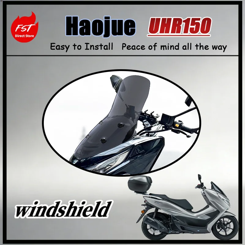 FOR Premium Original Wind Deflector for Haojue UHR150 Full Chest Wind Protection All-Weather Design Reduces Wind Buffeting
